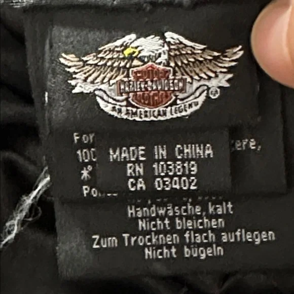 Harley-Davidson women’s short brim conductor black hat - Picture 6 of 8